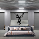 DEER HEAD WALL DECOR(18X18)