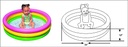 Intex sunset glow baby pool - 57107