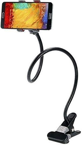 Long ARM Black Color Flexible Clip Lazy Bed Desktop Bracket Mount Stand Holder