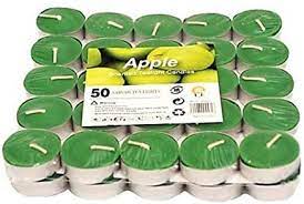 50 PIECE APPLE SCENT TEA LIGHT CANDLE